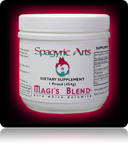 Magi's Blend (Pure White Dolomite) 1lb Jar